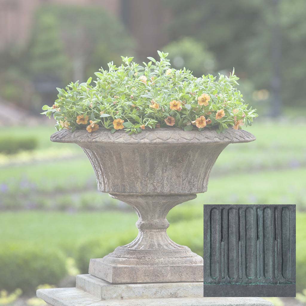 Smithsonian Fluted Valentine Urn