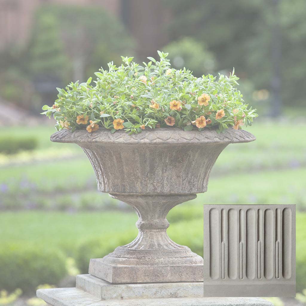 Smithsonian Fluted Valentine Urn
