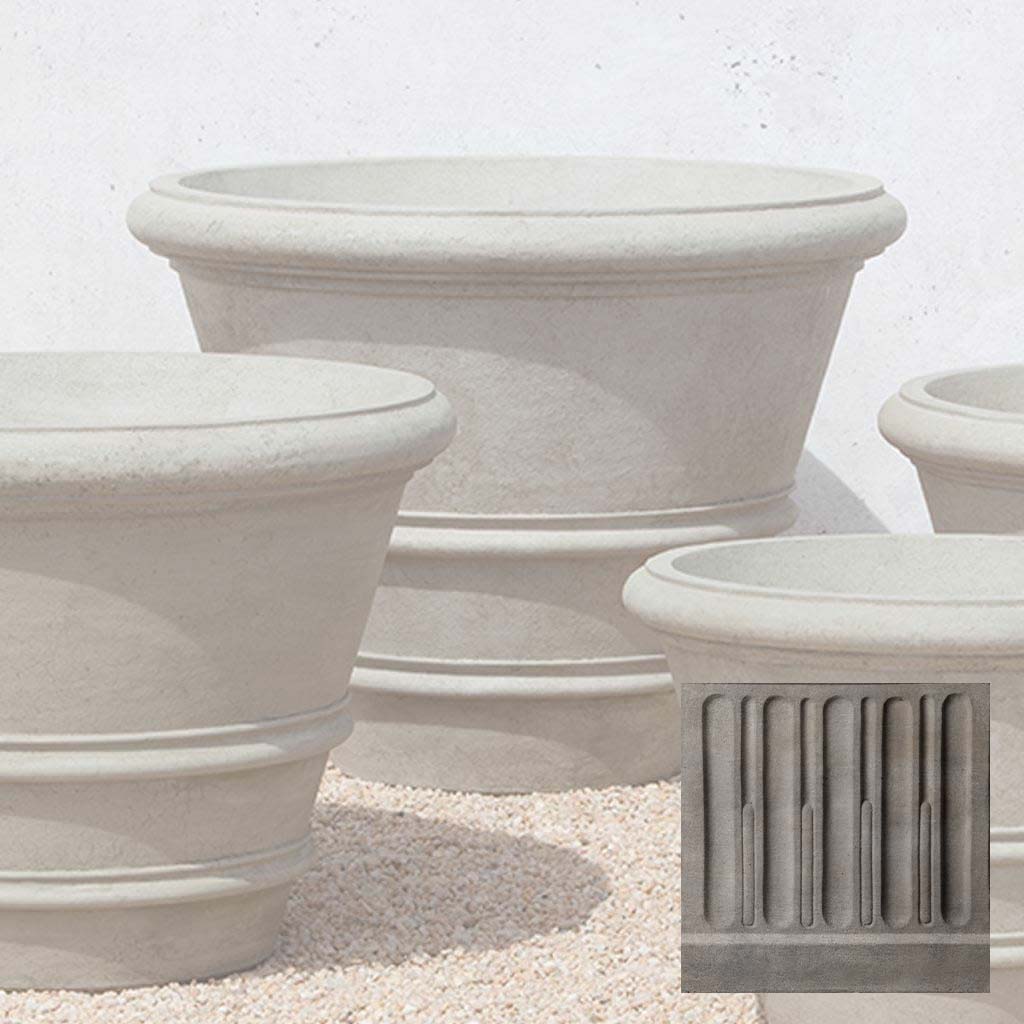 Classic Rolled Rim Planter, Large