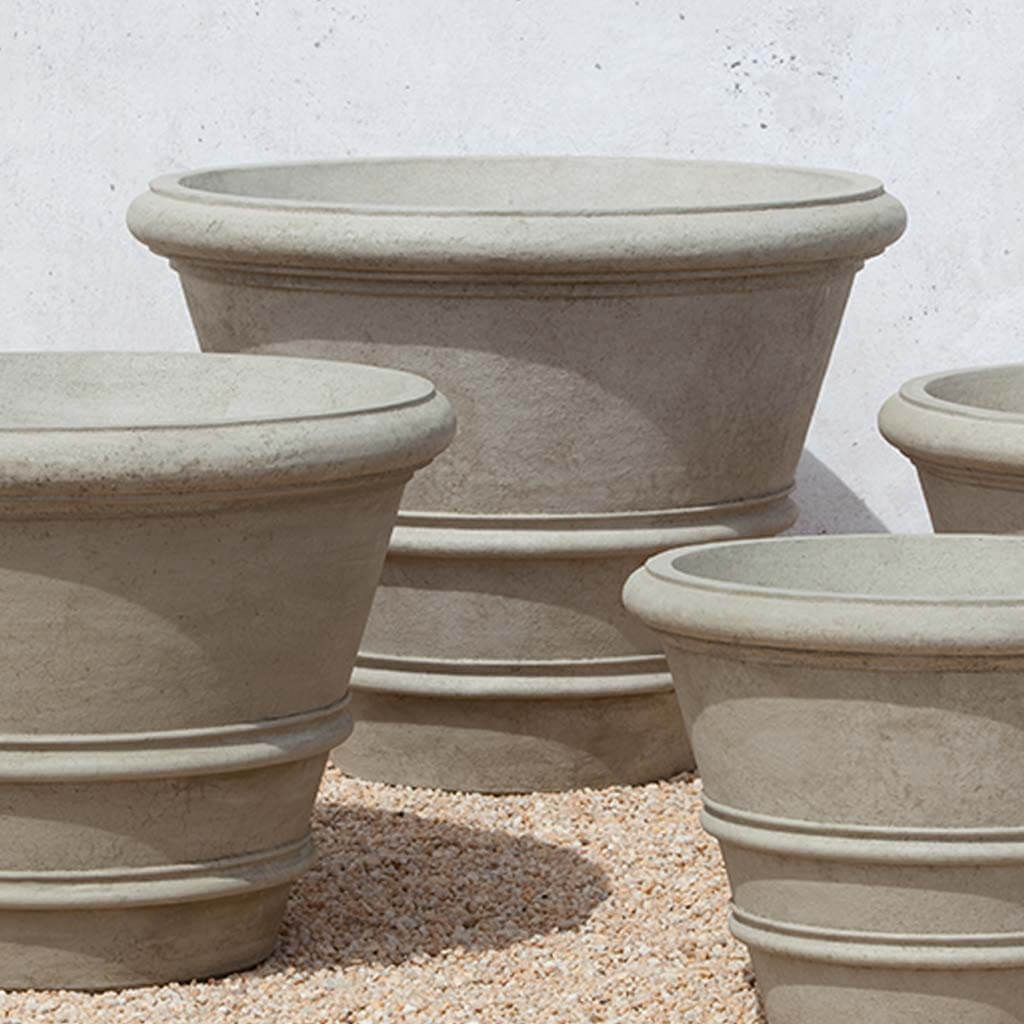 Classic Rolled Rim Planter, Large