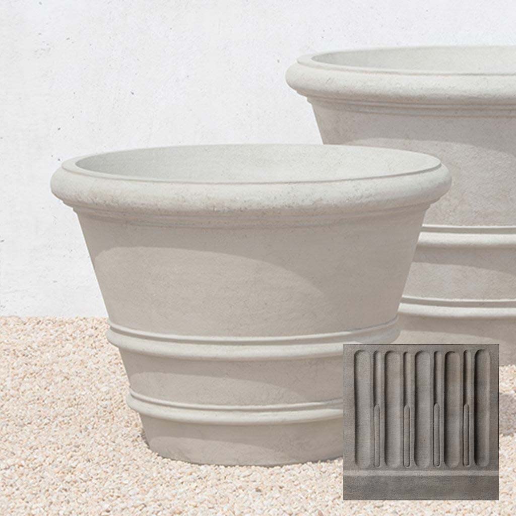 Classic Rolled Rim Planter, Large