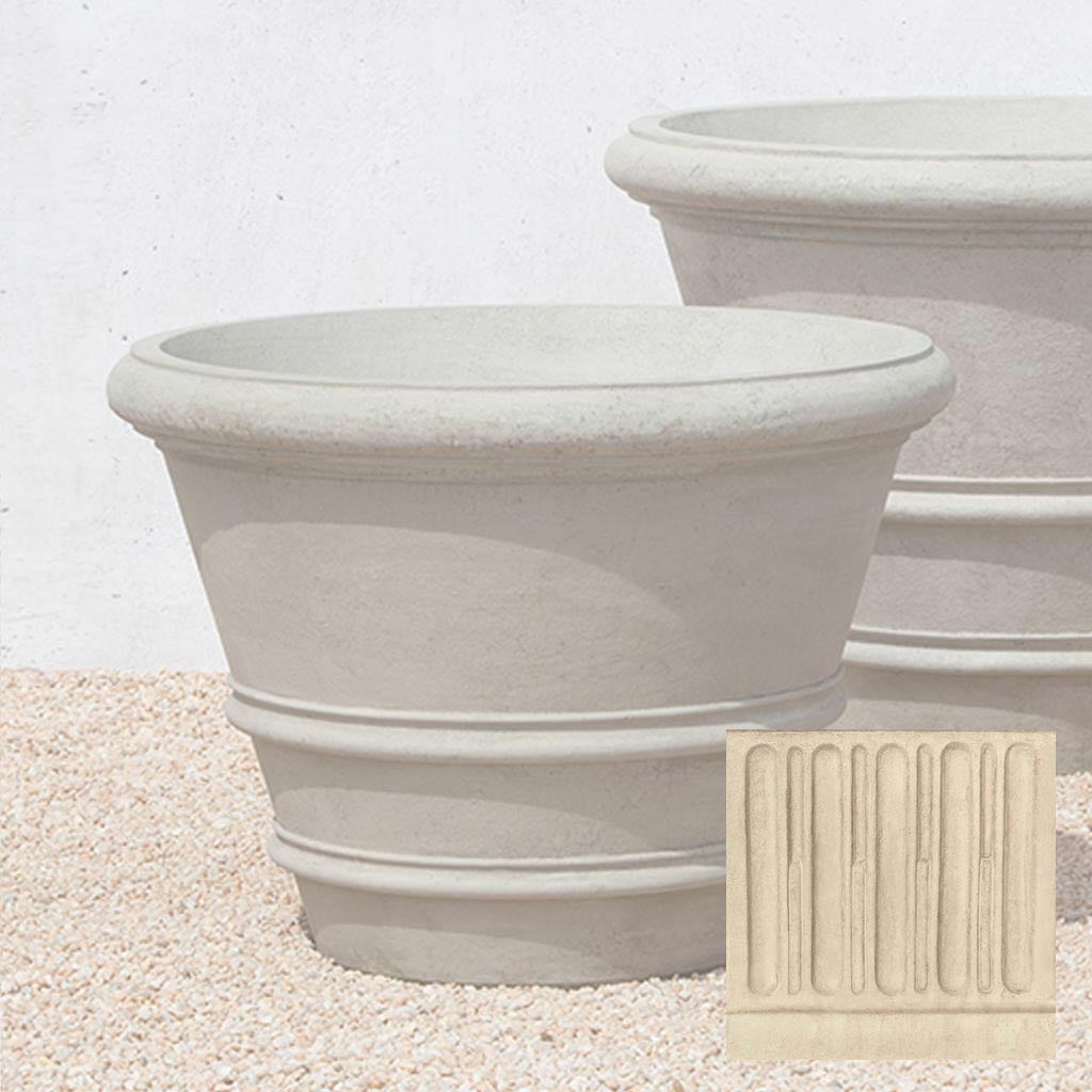 Classic Rolled Rim Planter, Large