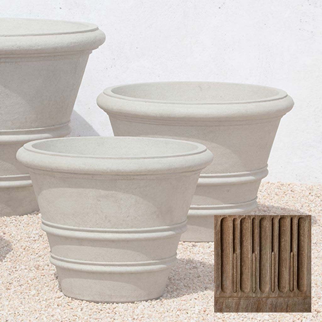 Classic Rolled Rim Planter, Large