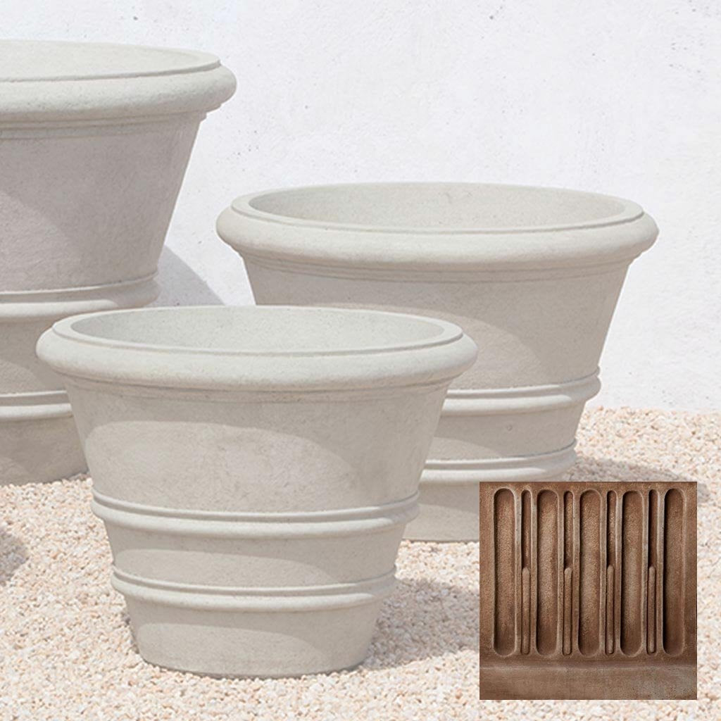Classic Rolled Rim Planter, Large