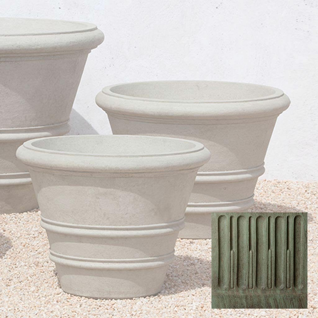 Classic Rolled Rim Planter, Large