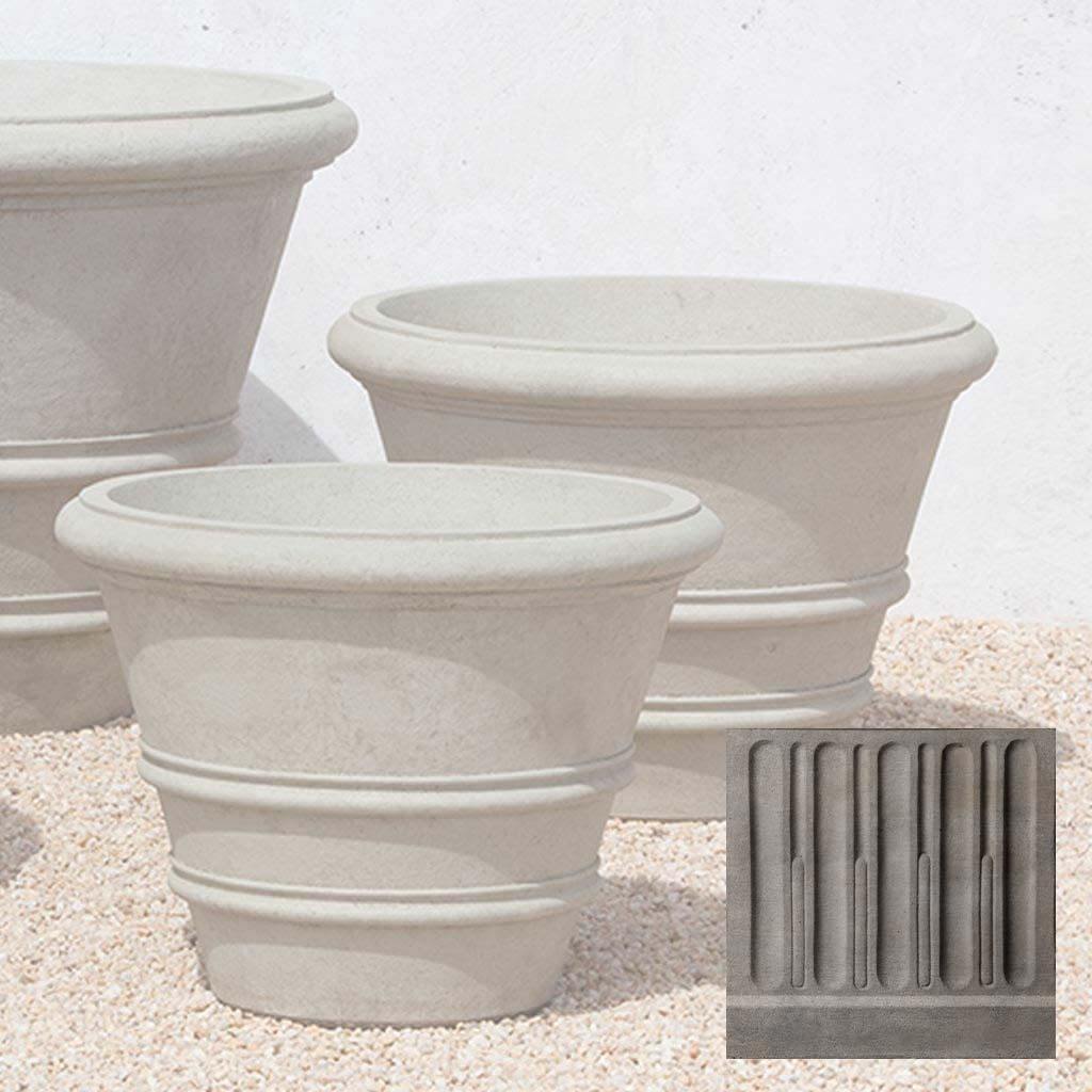 Classic Rolled Rim Planter, Large