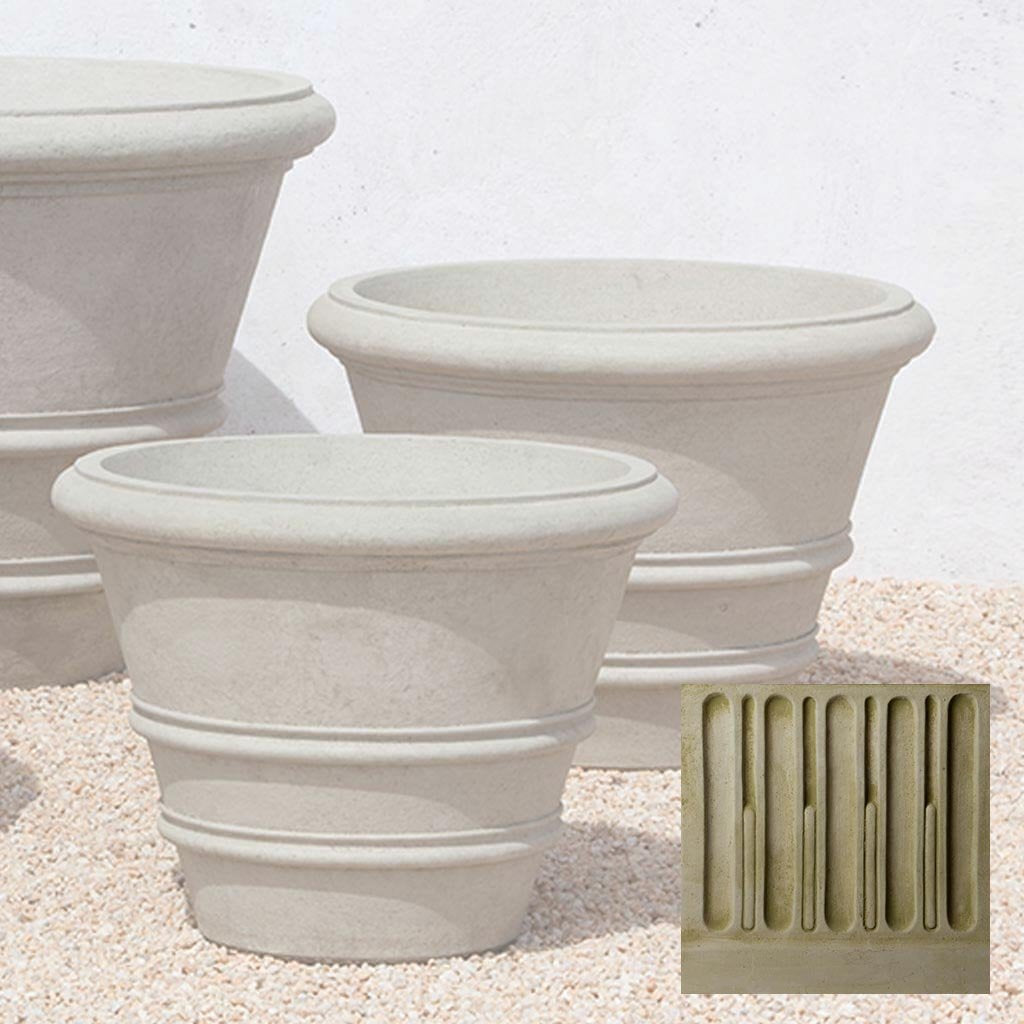 Classic Rolled Rim Planter, Large