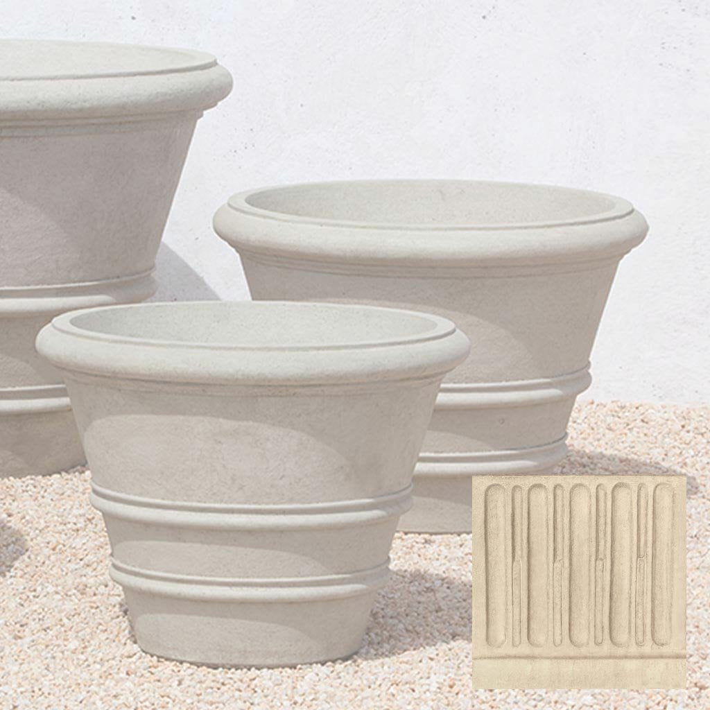 Classic Rolled Rim Planter, Large