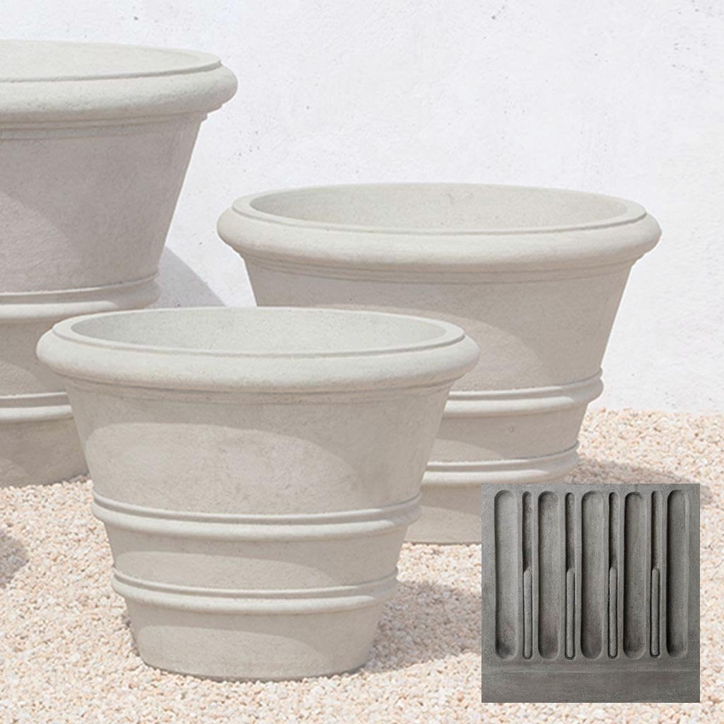 Classic Rolled Rim Planter, Large