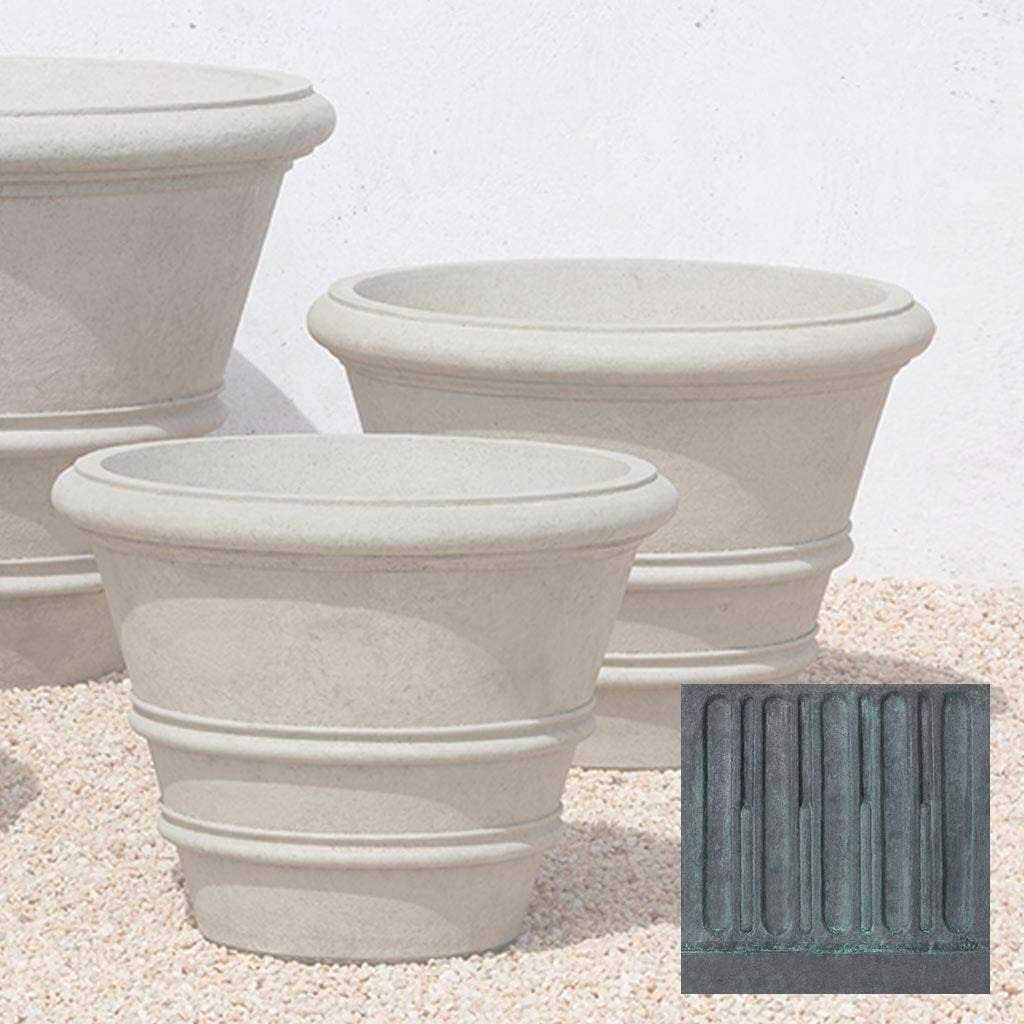 Classic Rolled Rim Planter, Large