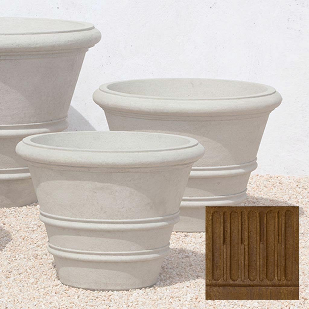 Classic Rolled Rim Planter, Large