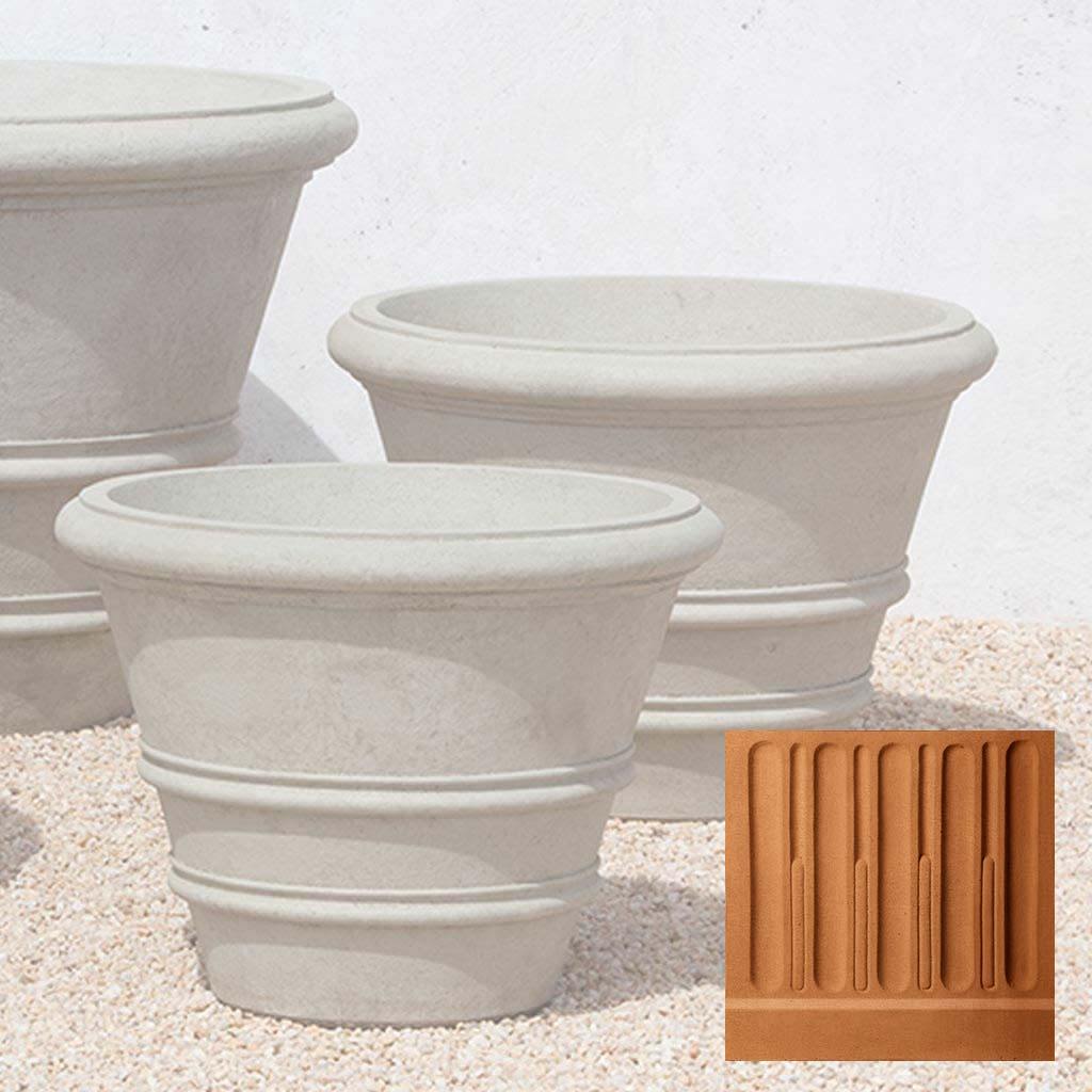 Classic Rolled Rim Planter, Large