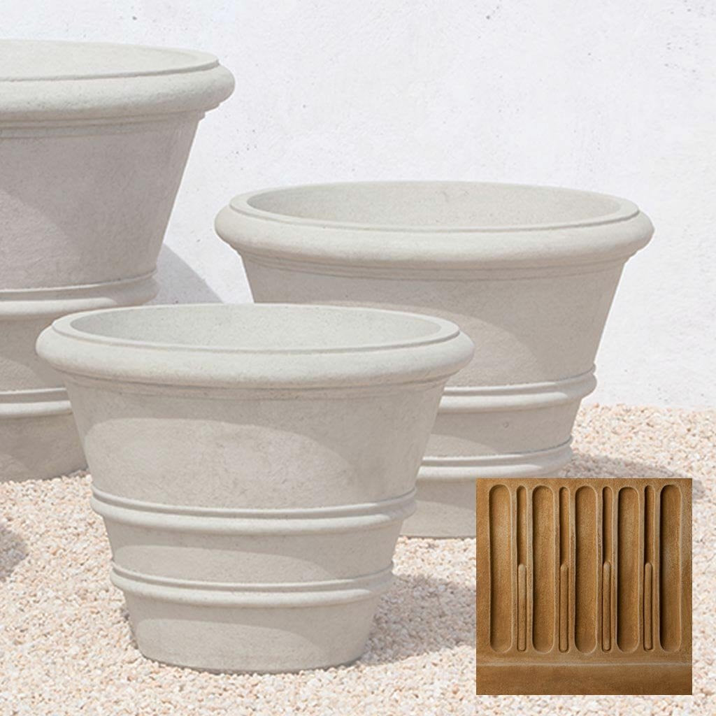 Classic Rolled Rim Planter, Large