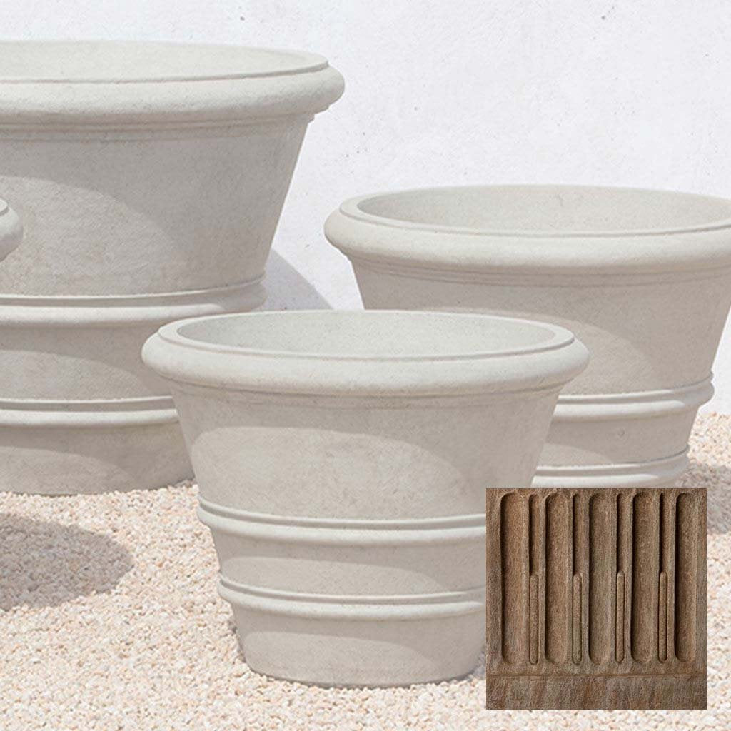 Classic Rolled Rim Planter, Large
