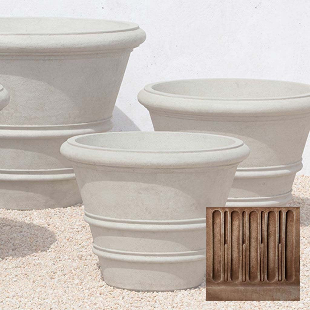 Classic Rolled Rim Planter, Large