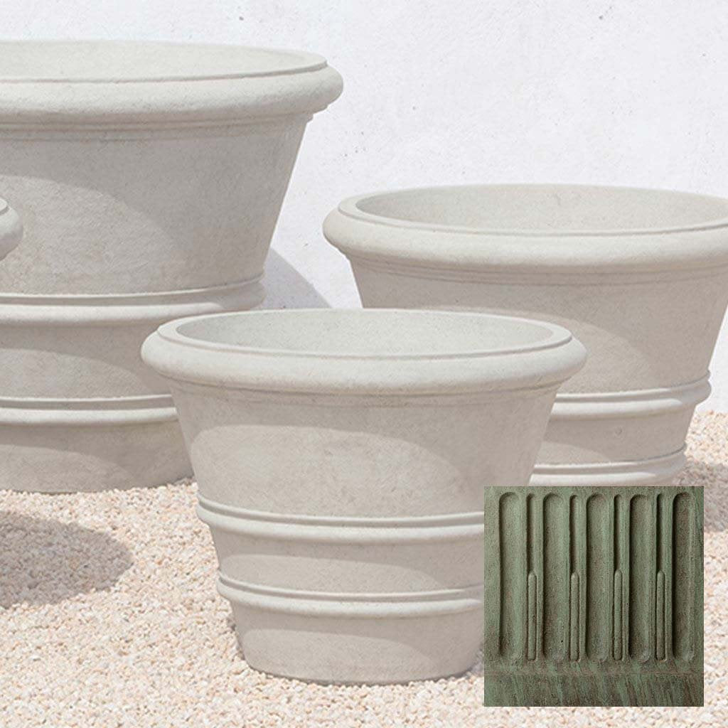 Classic Rolled Rim Planter, Large