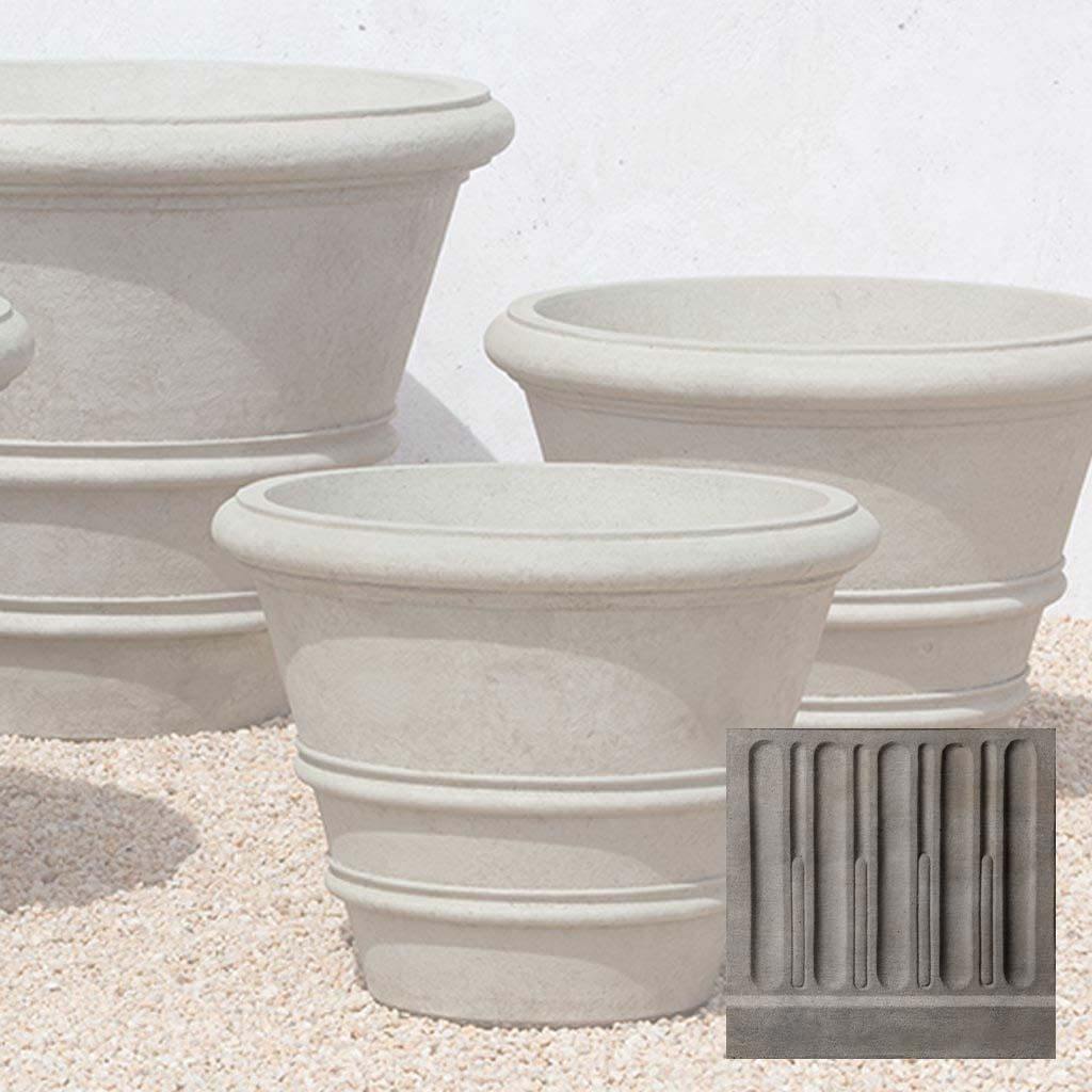 Classic Rolled Rim Planter, Large