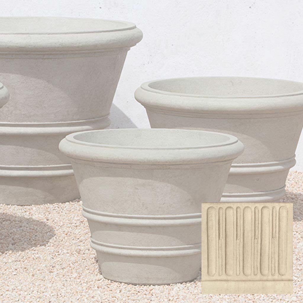 Classic Rolled Rim Planter, Large