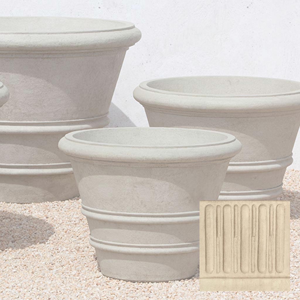 Classic Rolled Rim Planter, Large