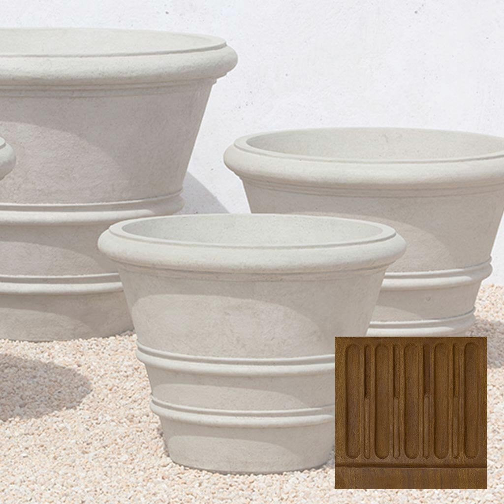 Classic Rolled Rim Planter, Large