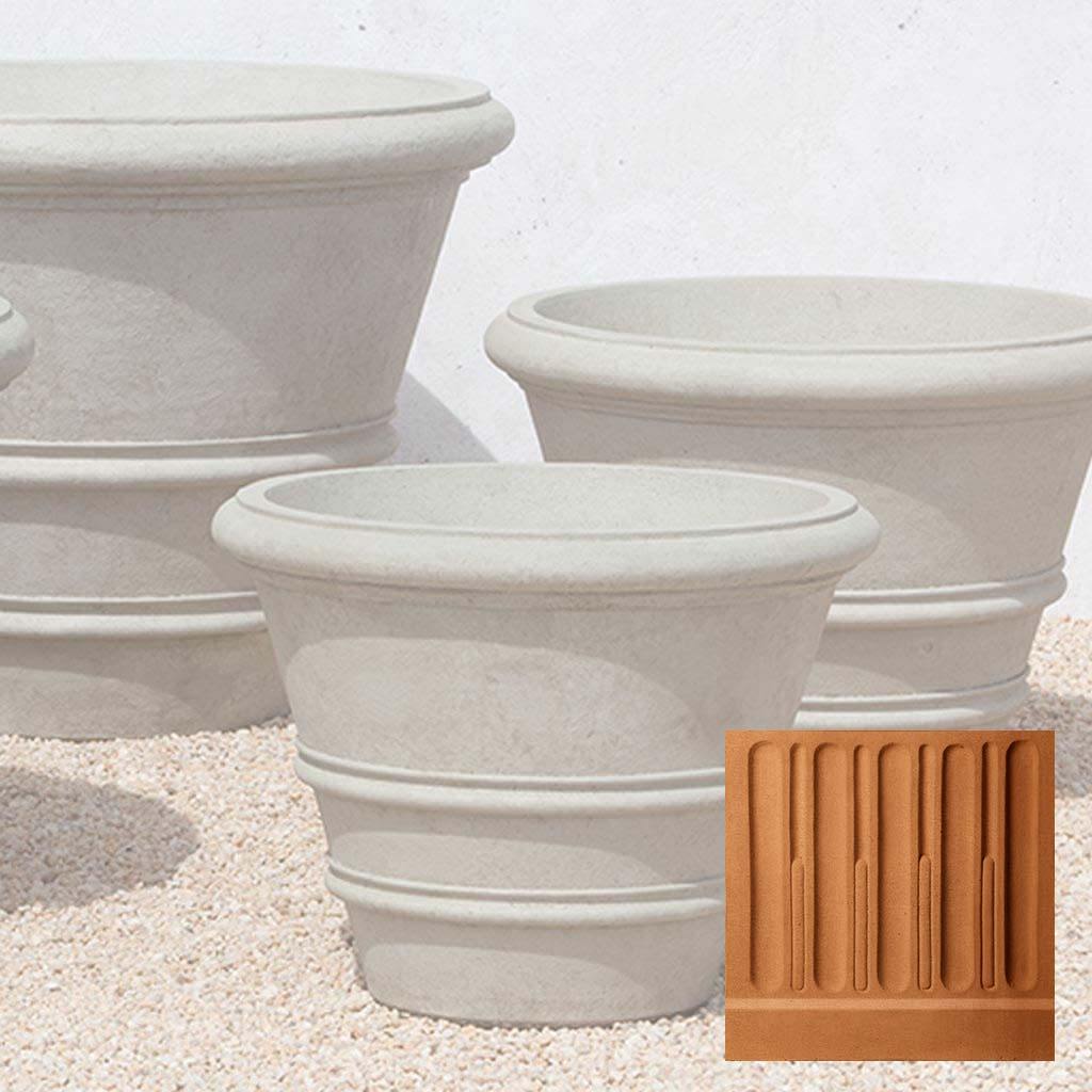 Classic Rolled Rim Planter, Large
