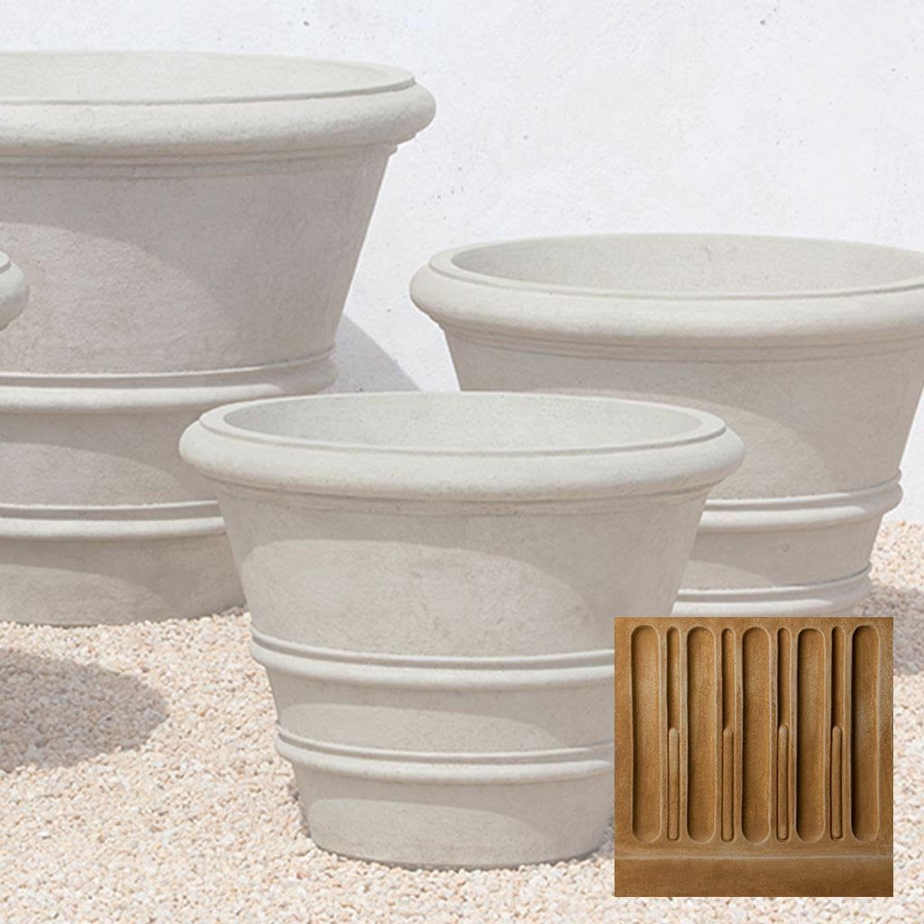 Classic Rolled Rim Planter, Large