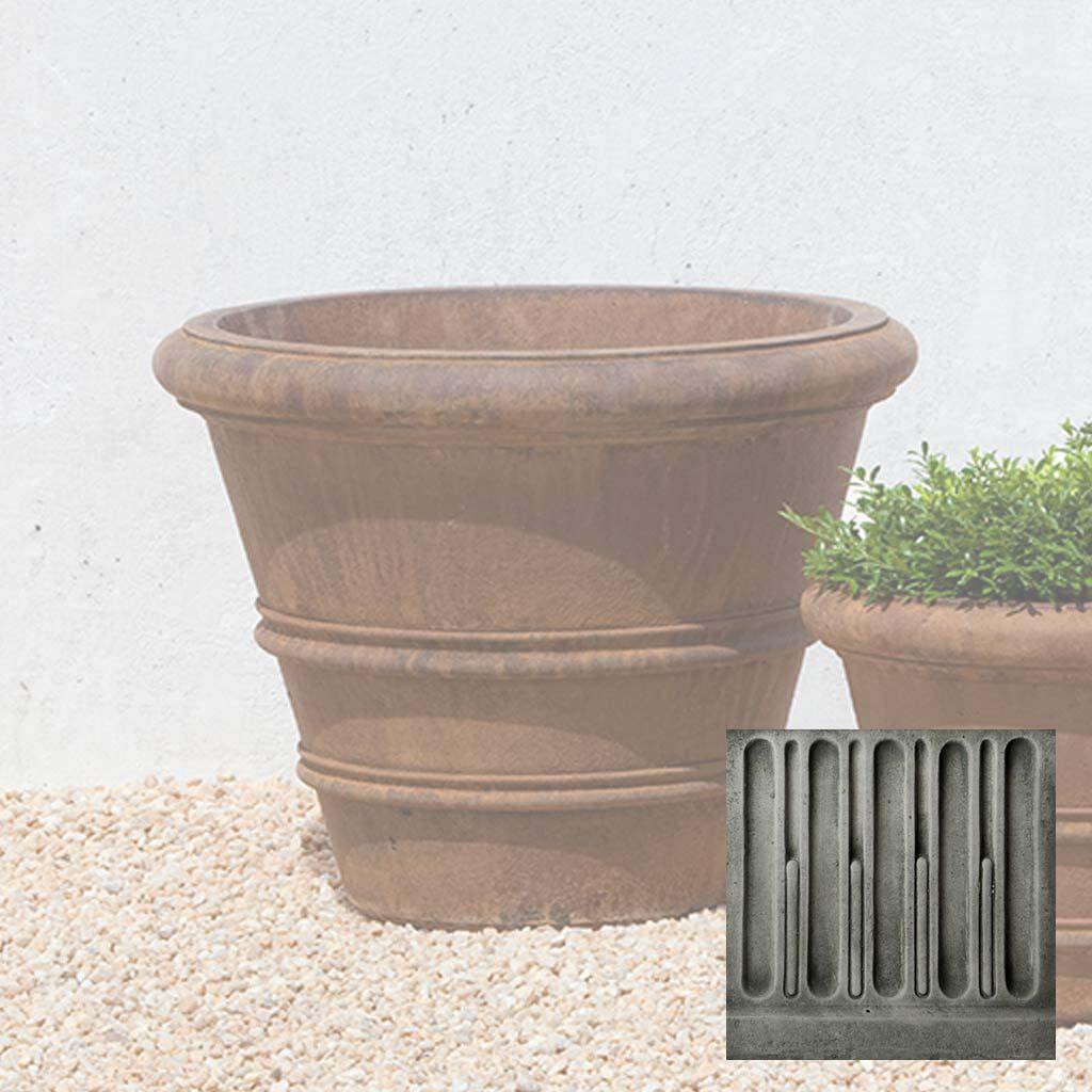 Classic Rolled Rim Planter, Medium