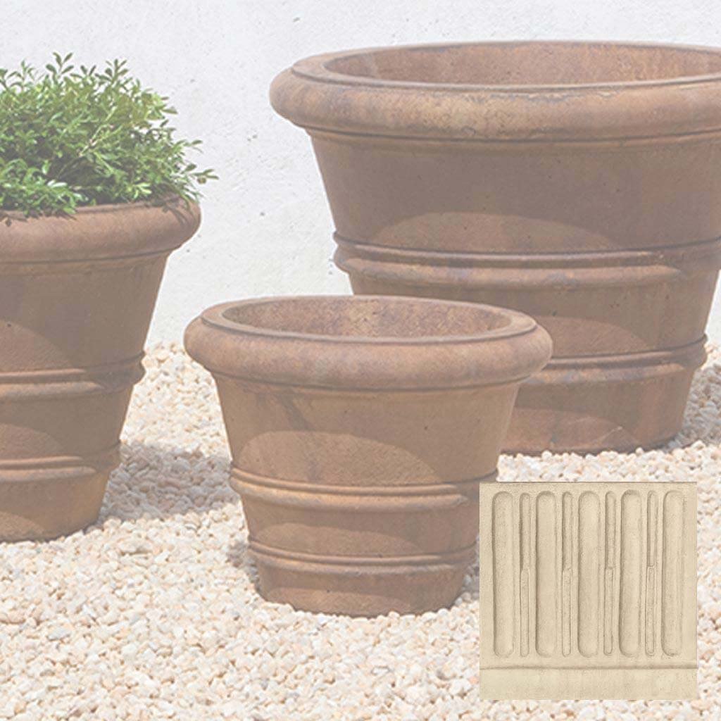 Classic Rolled Rim Planter, Medium