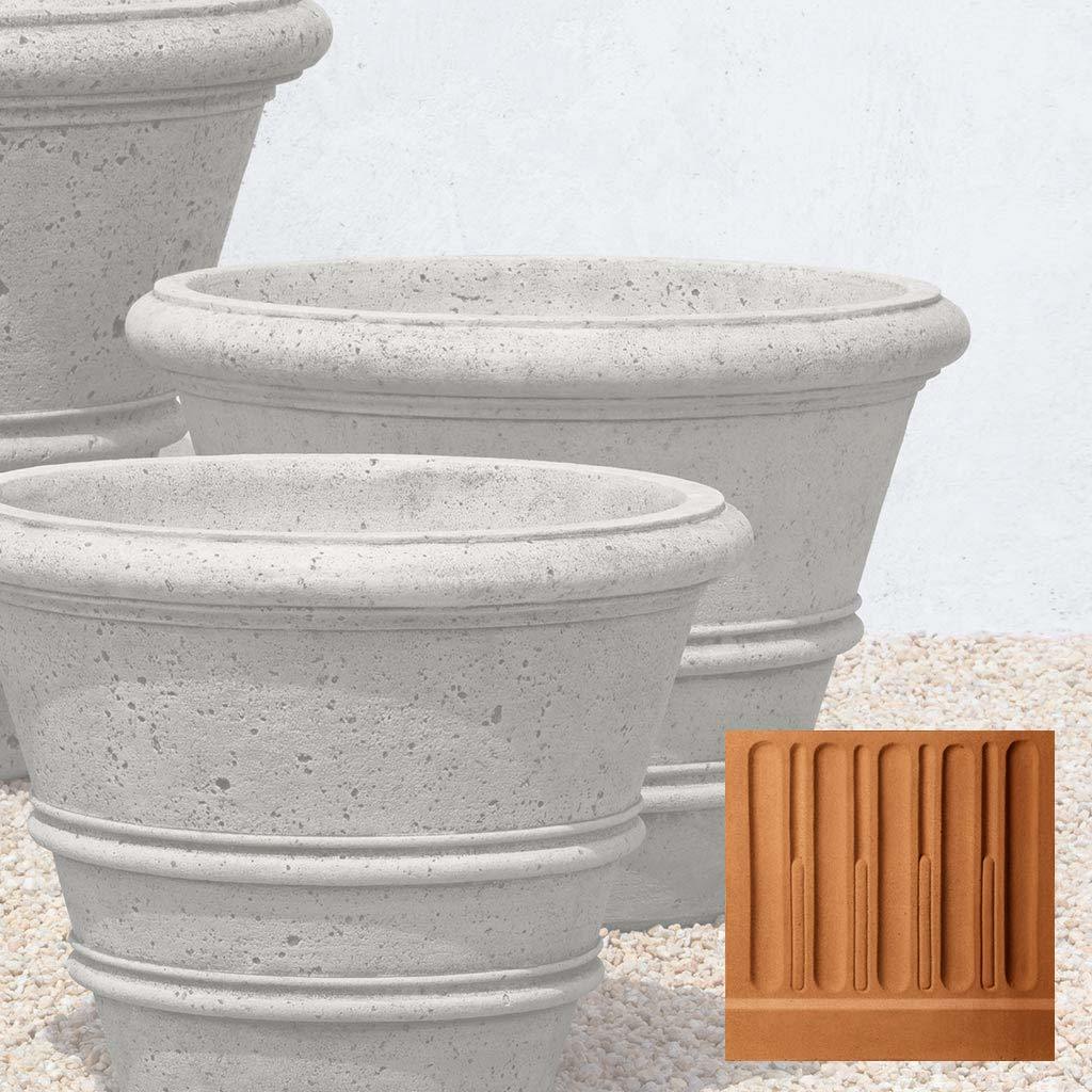 Textured Rolled Rim Planter, Large
