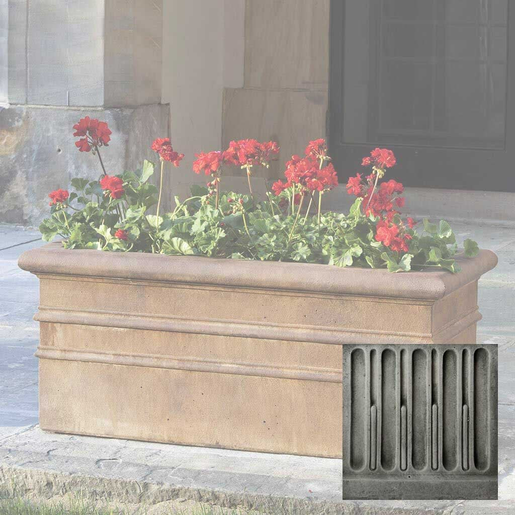 Classic Rolled Rim Window Box