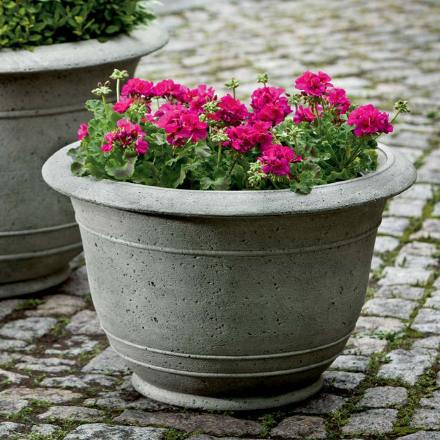 stone pot planter Campania International Padova Medium Planter