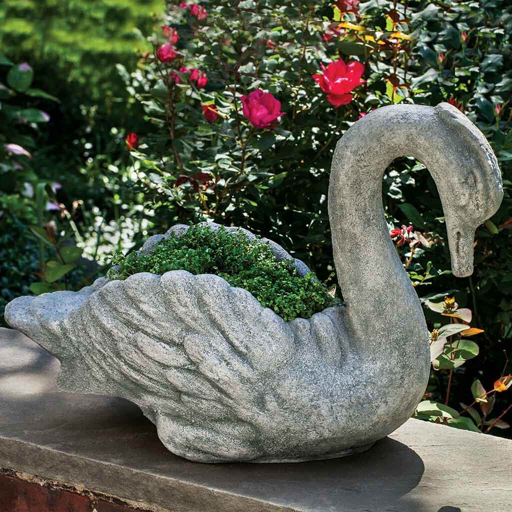 Campania International Newport Swan Planter