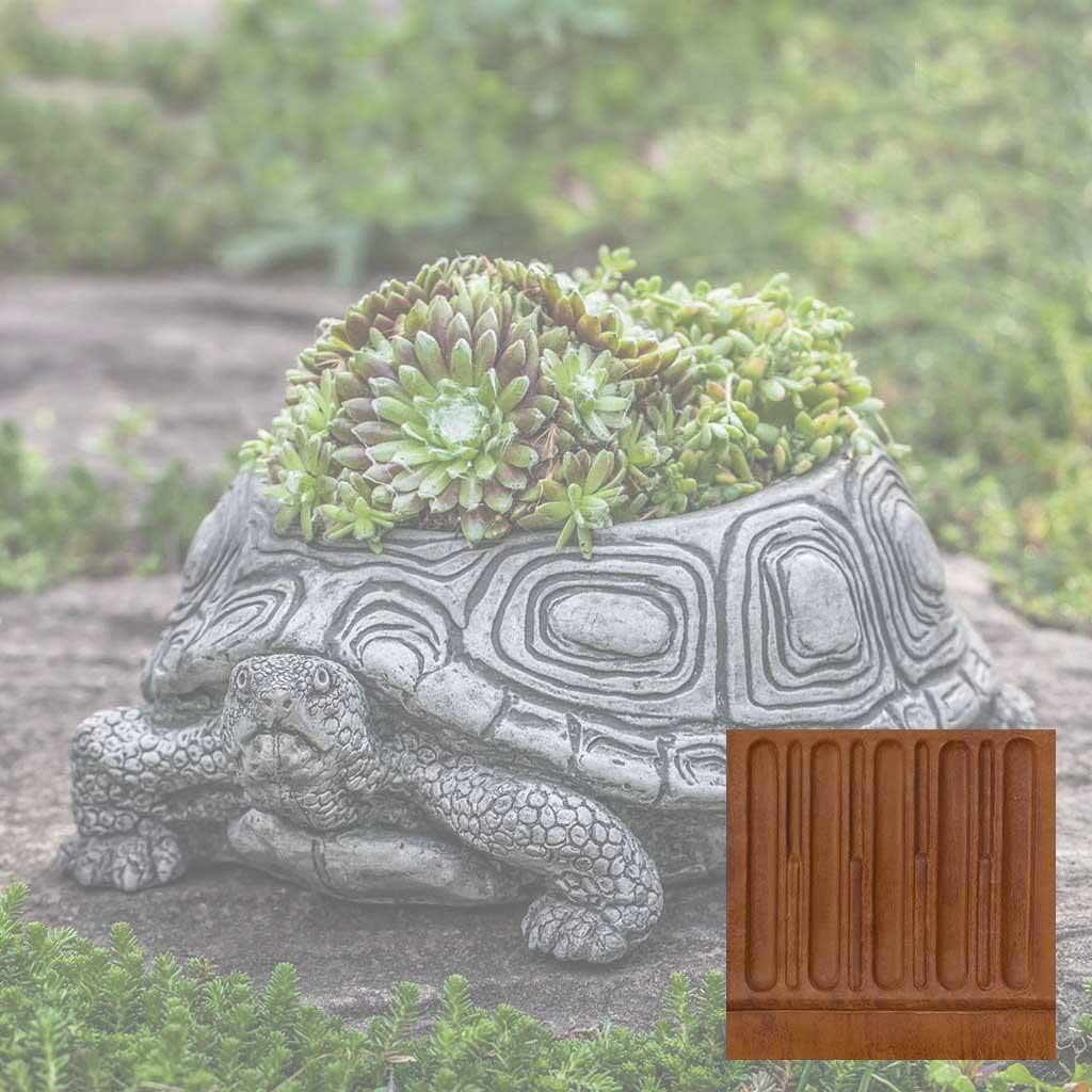 indoor turtle planter Campania International | Turtle Small Planter Ferro Rustico Nuovo