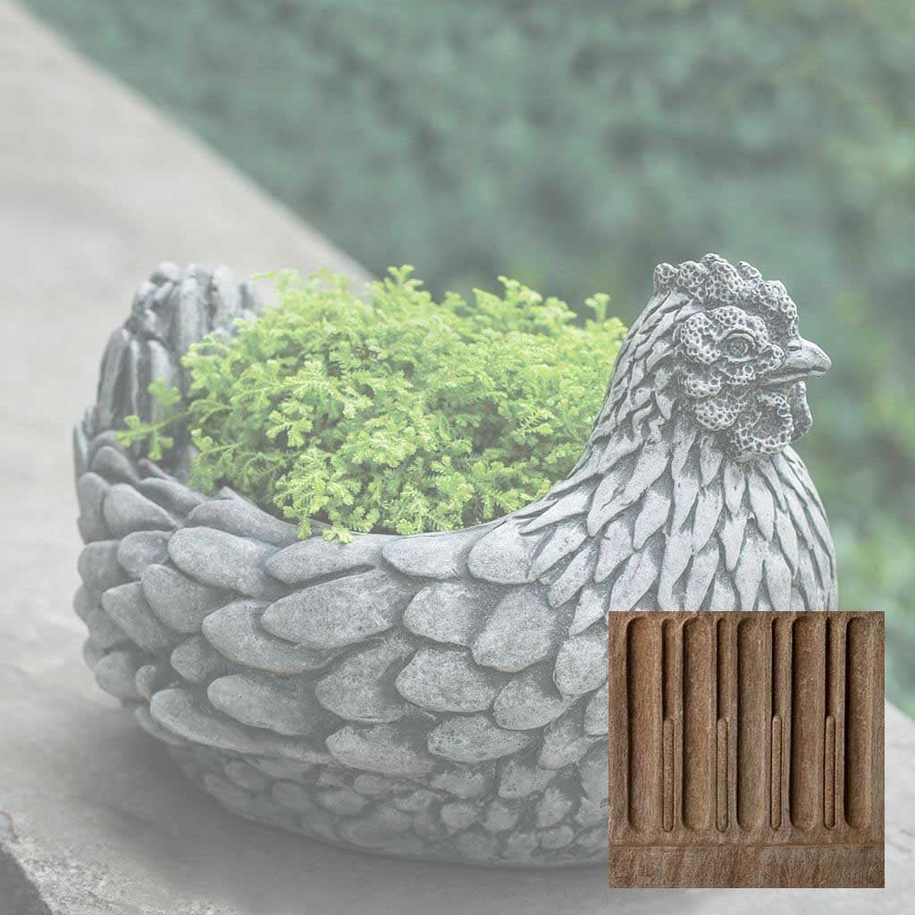 chicken planter pot Campania International Chicken Planter