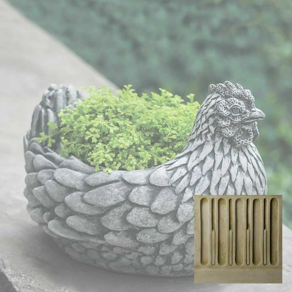 chicken plant pot Campania International Chicken Planter