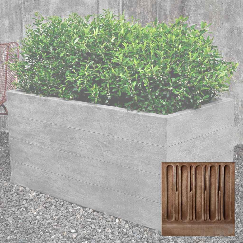 Chênes Brut Long Box Planter