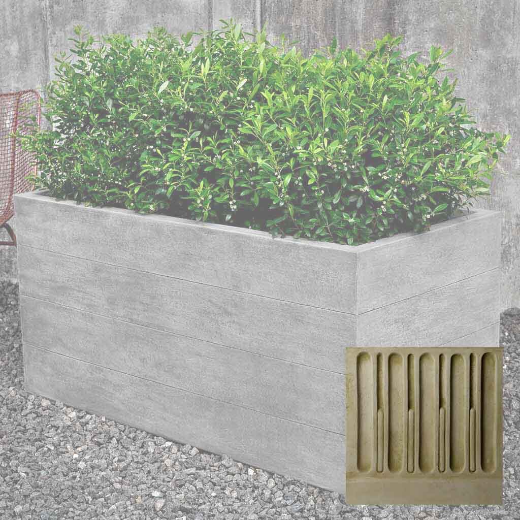 Chênes Brut Long Box Planter
