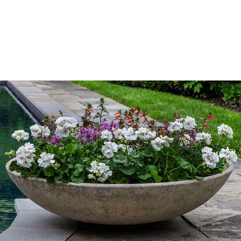 Campania International Textured Zen Bowl | Garden-Fountains
