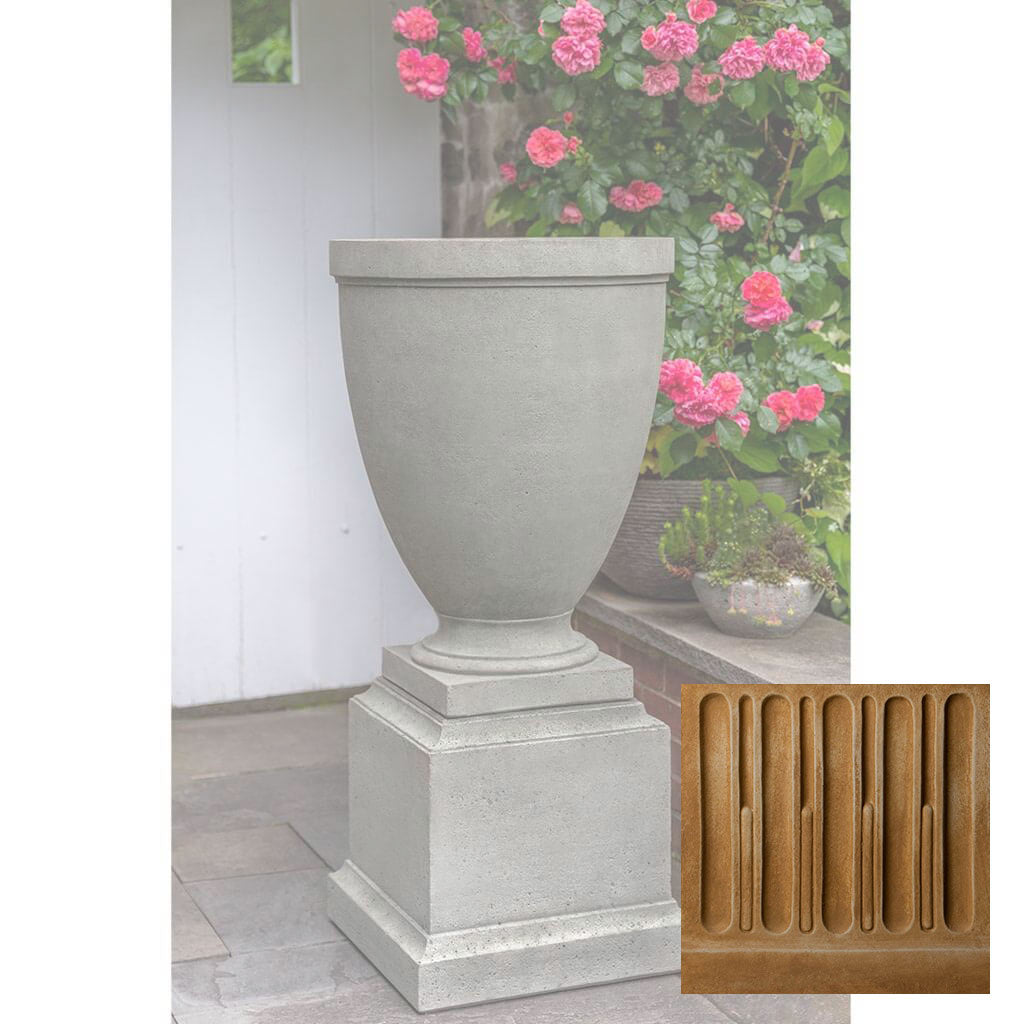 Capitol Hill Urn w/ 16.5" Pedestal
