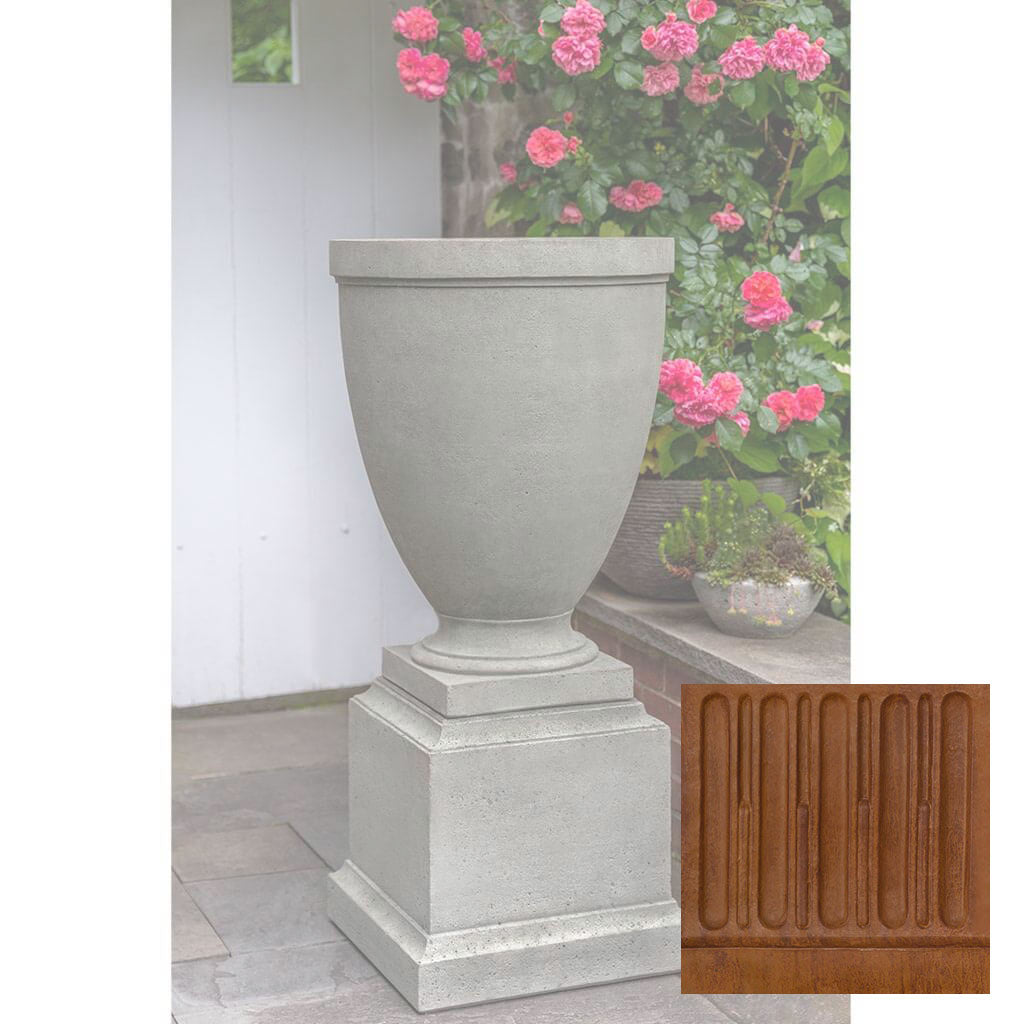 Capitol Hill Urn w/ 16.5" Pedestal
