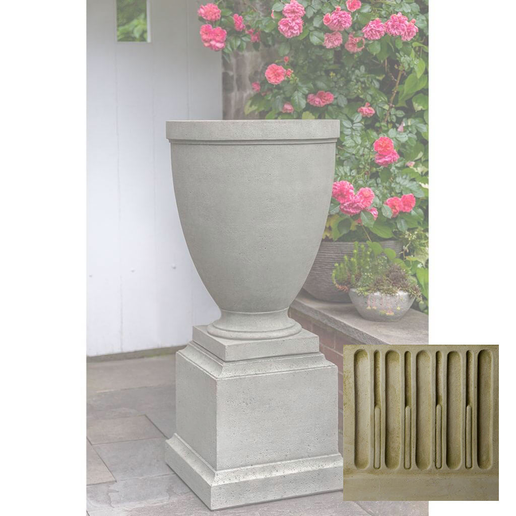 Capitol Hill Urn w/ 16.5" Pedestal