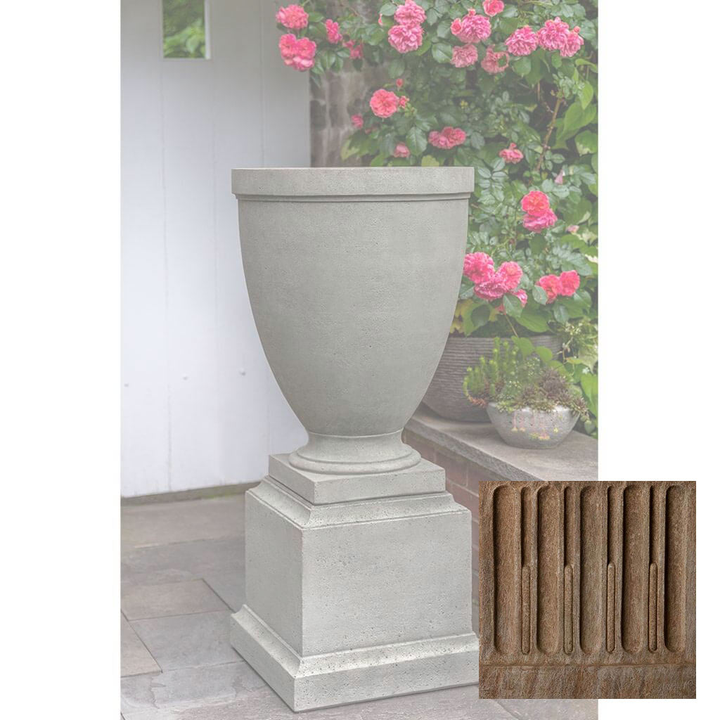 Capitol Hill Urn w/ 16.5" Pedestal