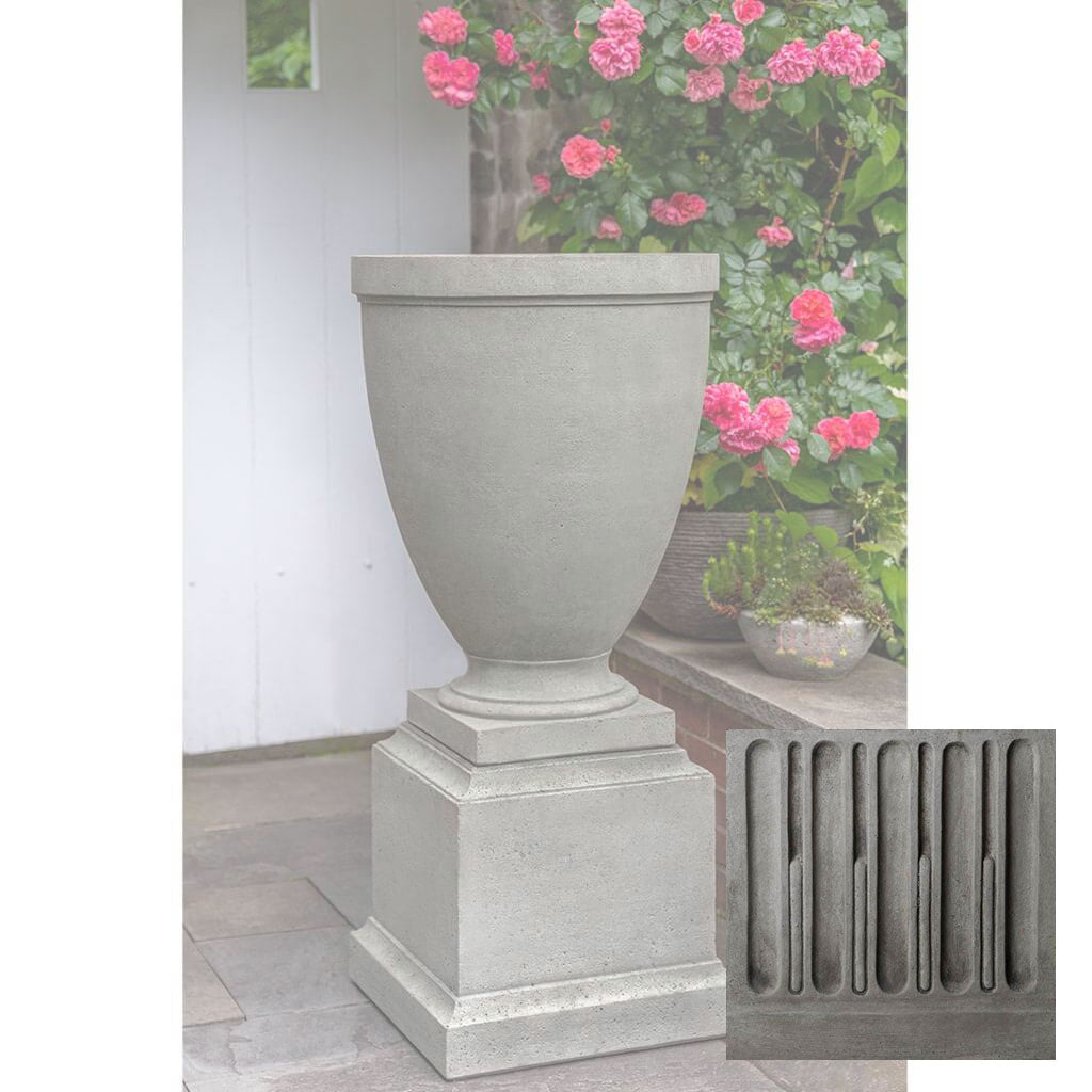 Capitol Hill Urn w/ 16.5" Pedestal