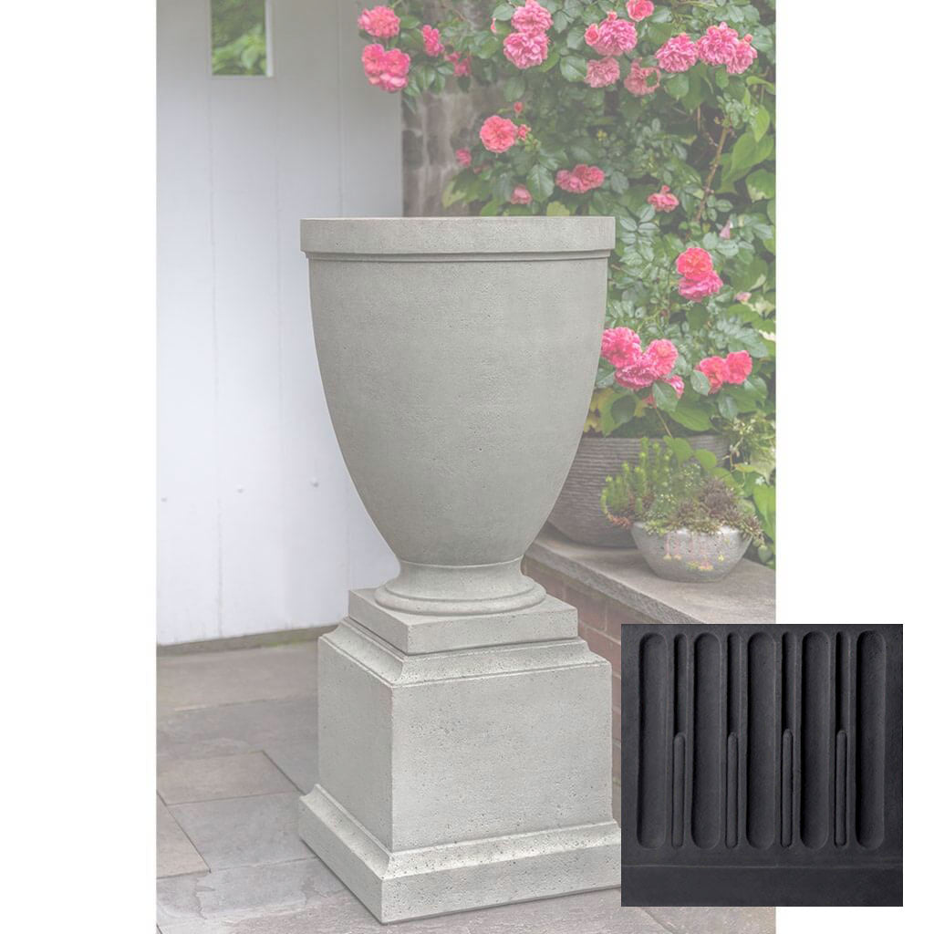Capitol Hill Urn w/ 16.5" Pedestal