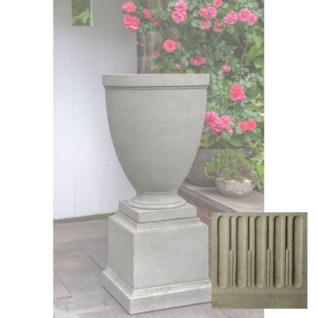 Capitol Hill Urn w/ 16.5" Pedestal