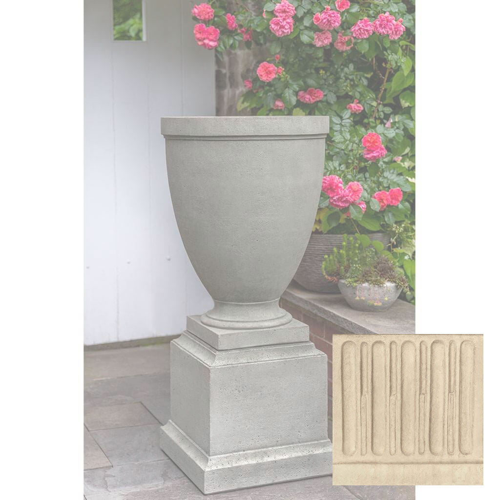 Capitol Hill Urn w/ 16.5" Pedestal