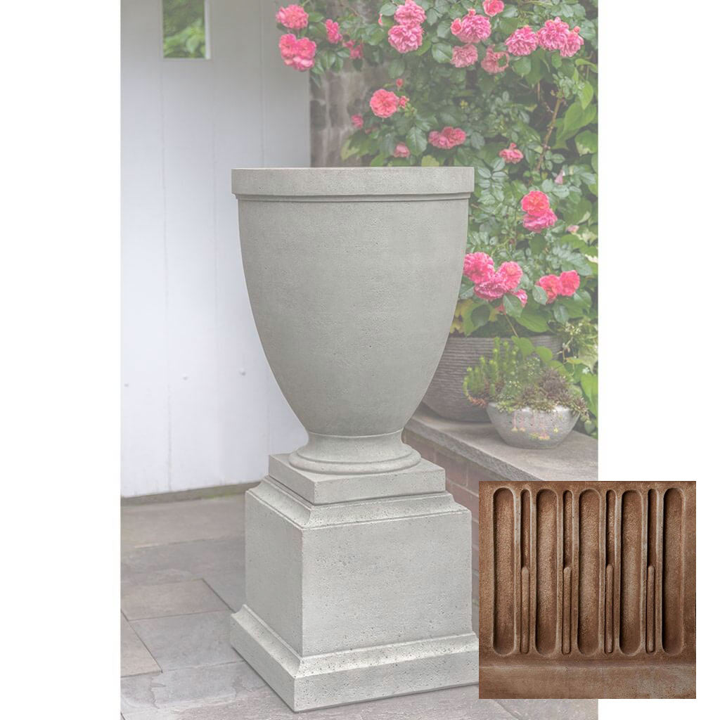 Capitol Hill Urn w/ 16.5" Pedestal