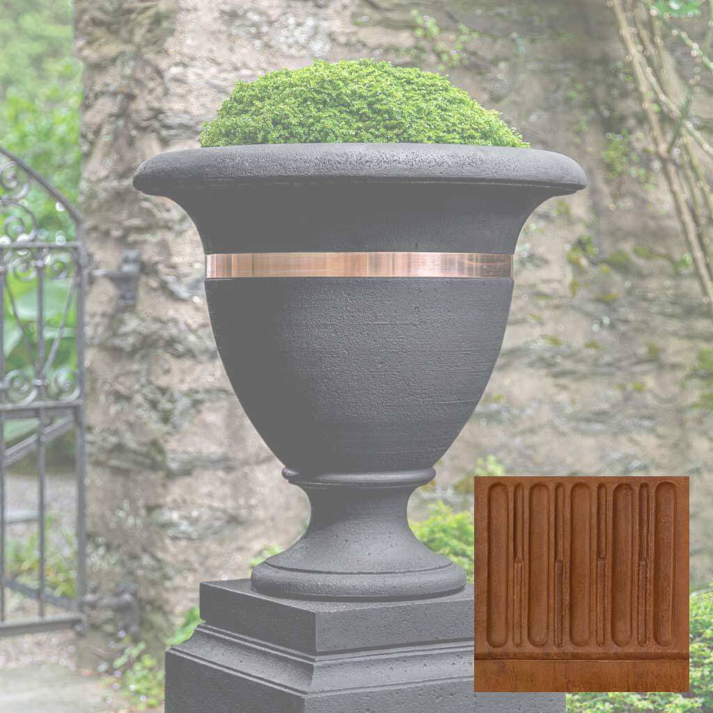 Classic Copper Banded Urn - Large