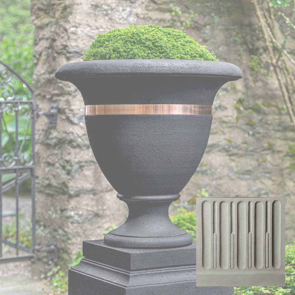Classic Copper Banded Urn - Large