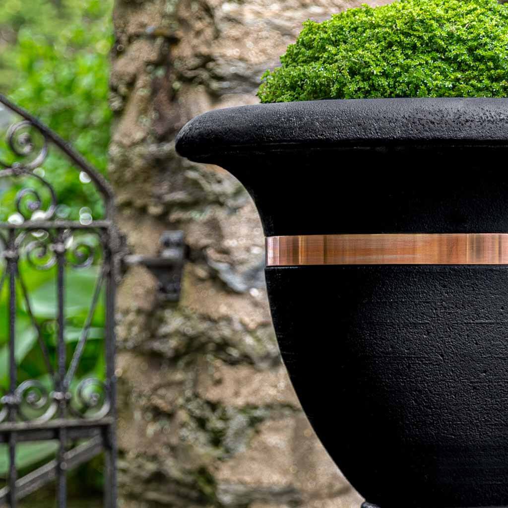 Classic Copper Banded Urn - Large